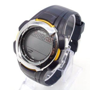 Vintage Clique Digital Watch Unisex Sports Running Navy Blue Rubber Band